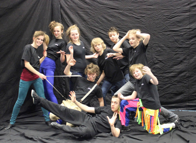 Circusdoedag van Jeugdcircus Pavarini