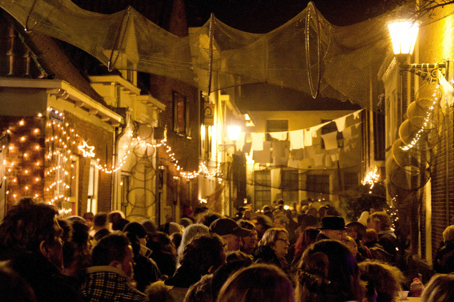 Quintus op Kerst in Oud Kampen