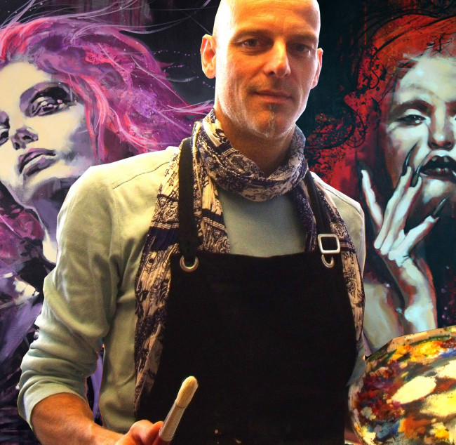 Expositie Henk Nyenhuis bij kapsalon Hair Unlimited