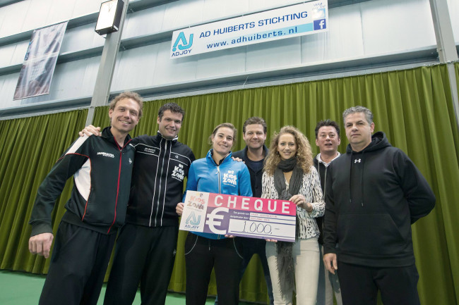 Tennissen voor Ad Huiberts Stichting
