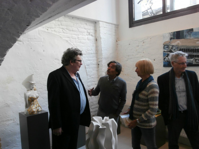 'Veel belangstelling voor expositie Kunstroute Overijssel'