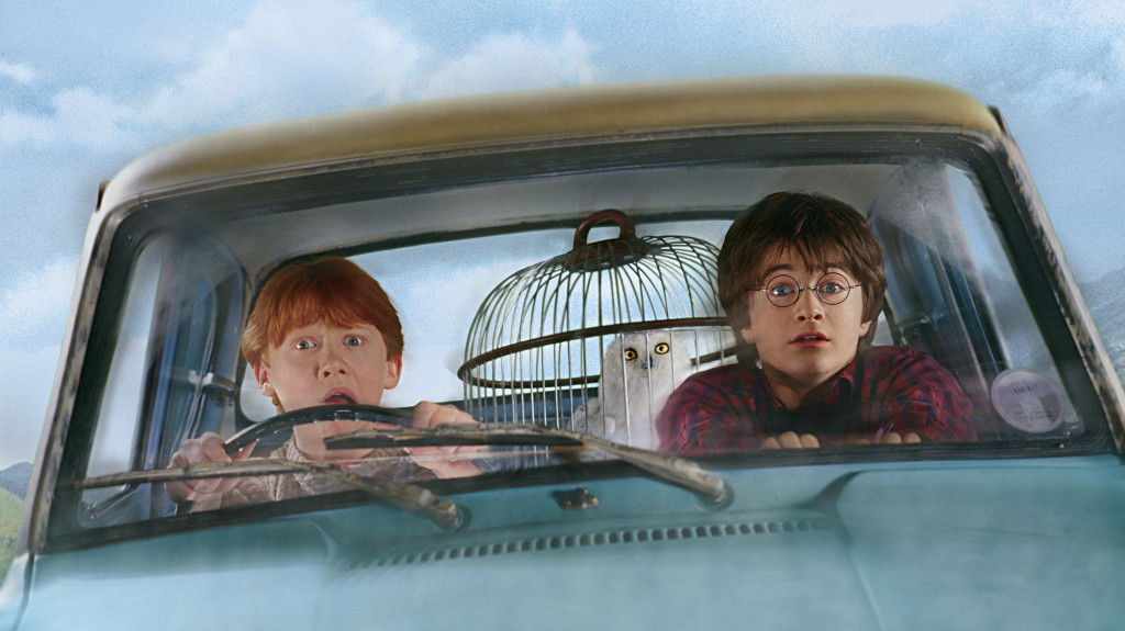 beeld uit ‘Harry Potter and the Chamber of Secrets’