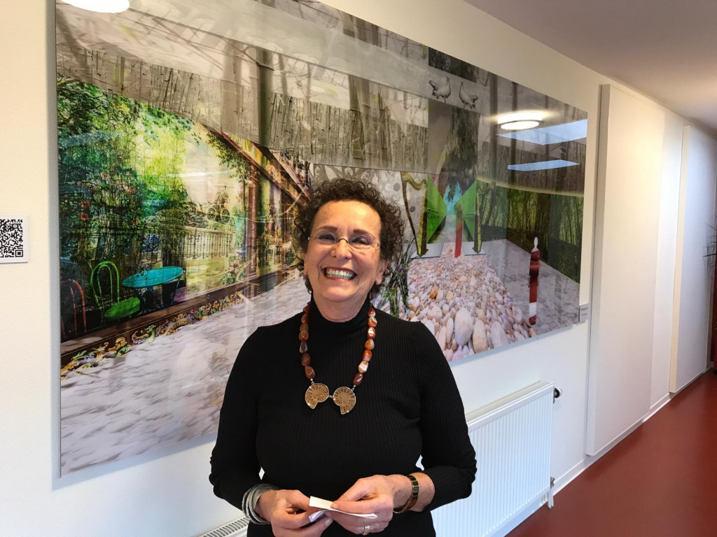 Kunstwerk ‘Omheinde tuin’ voor Hospice Dronten