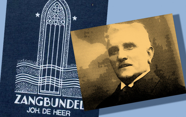 Zangdienst met liederen van Joh. de Heer