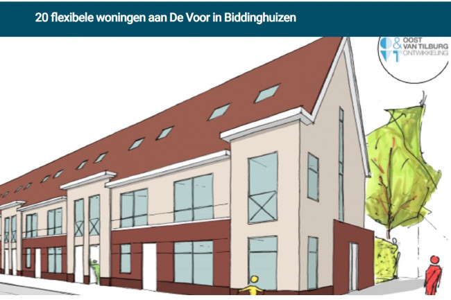Presentatie op de site van de projectonwikkelaar.