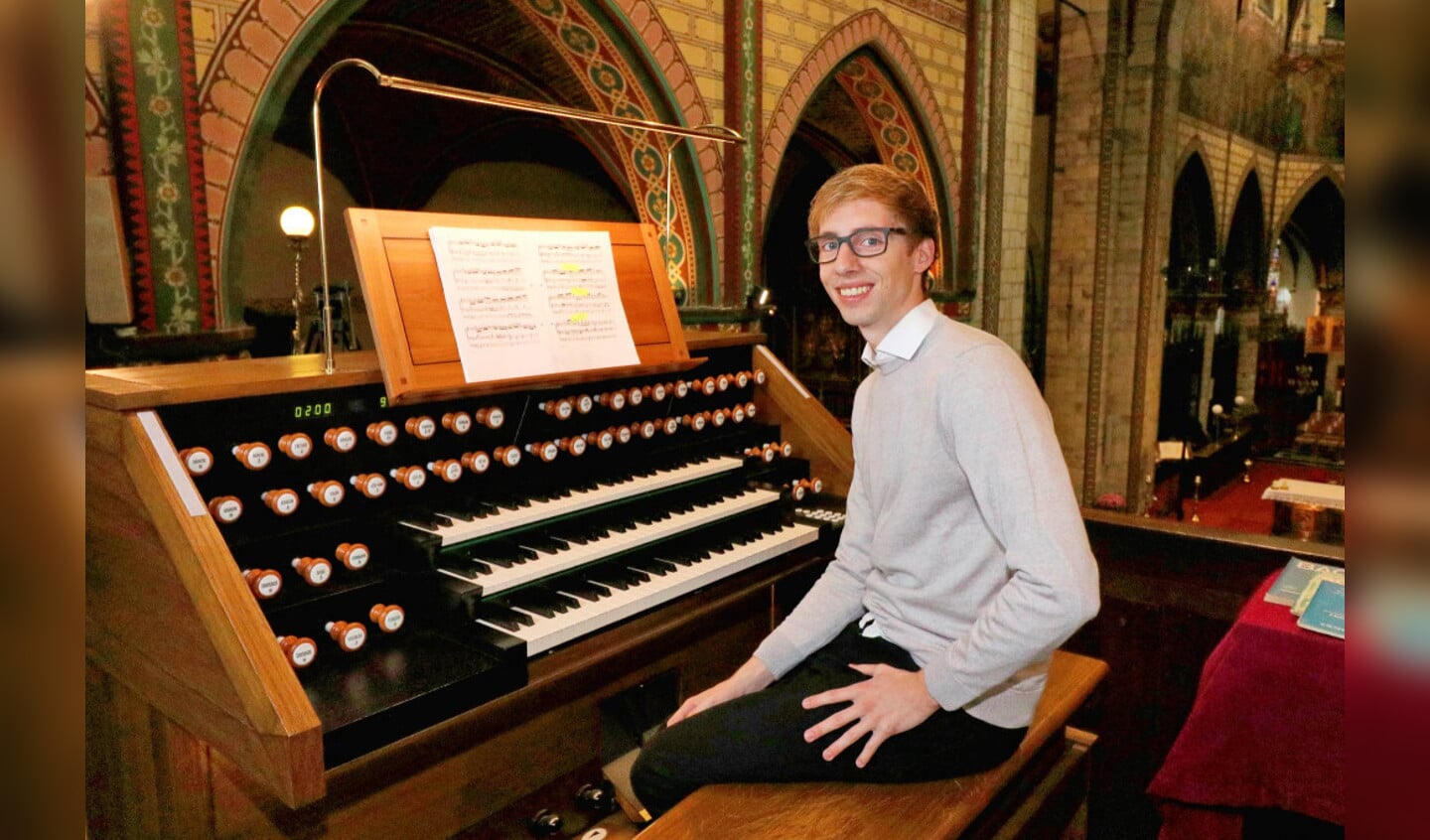 Gert van Hoef geeft concert op Zwier van Dijk-orgel