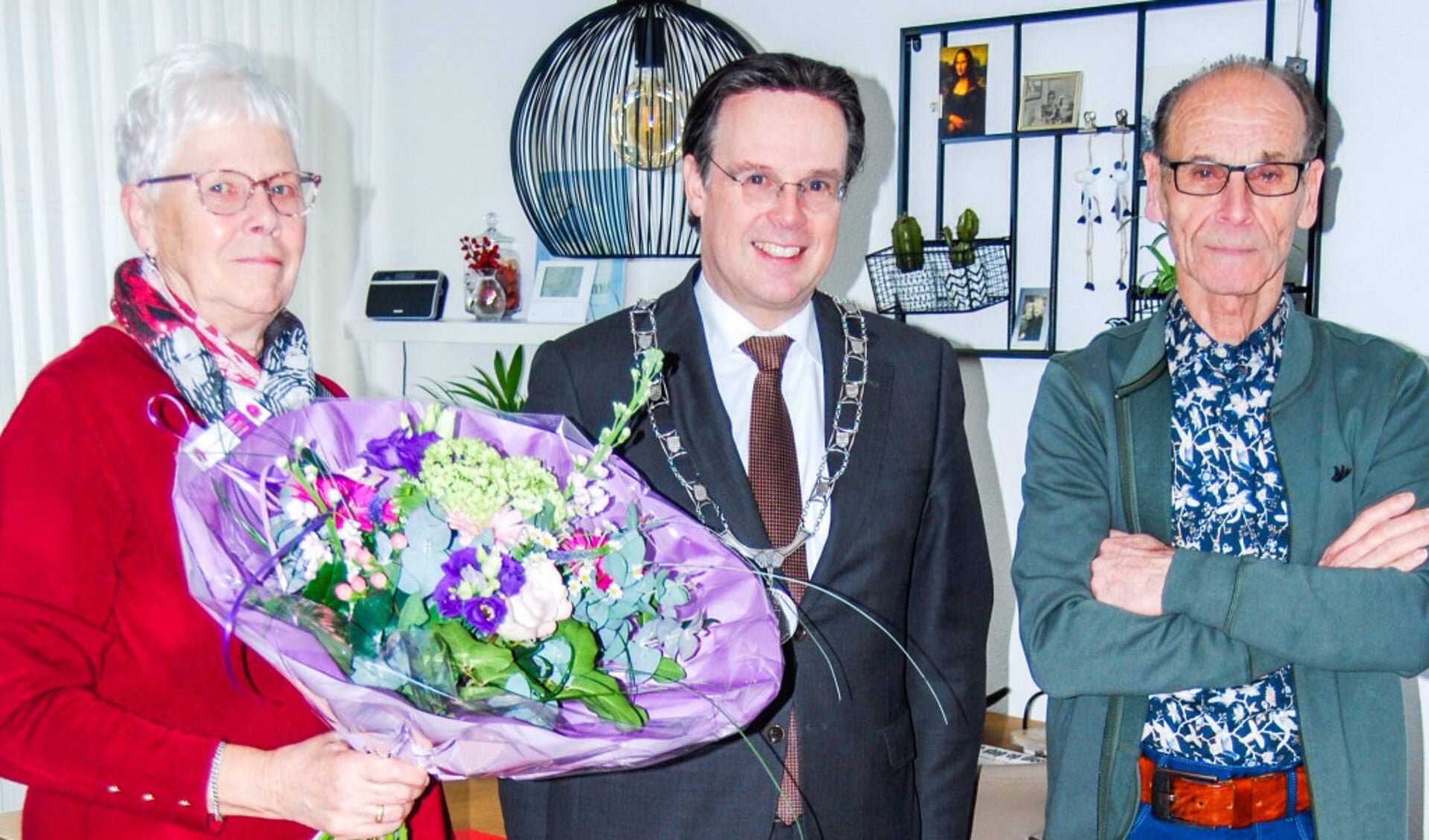 Joop en Hennie Veger-van 't Hooge vieren gouden huwelijksjubileum