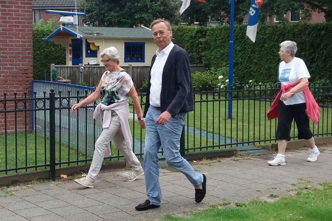 Wandelen met de huisarts in Swifterbant.