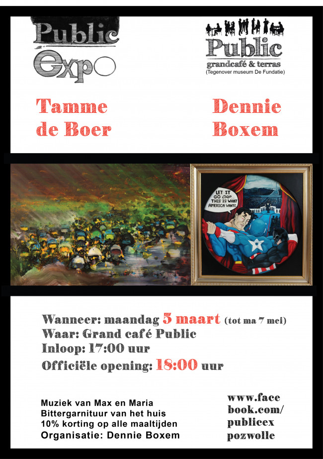 Maatschappijkritiek in ‘Public Expo’: Tamme de Boer & Dennie Boxem