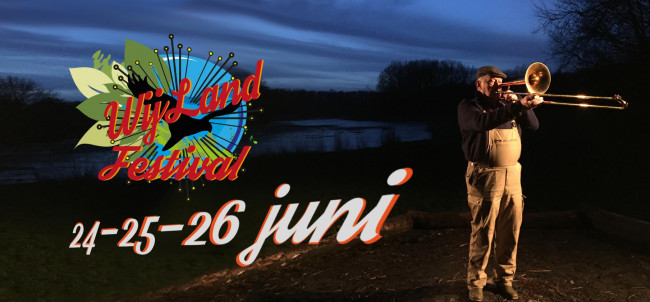 Het logo van het WijLand Festival.
