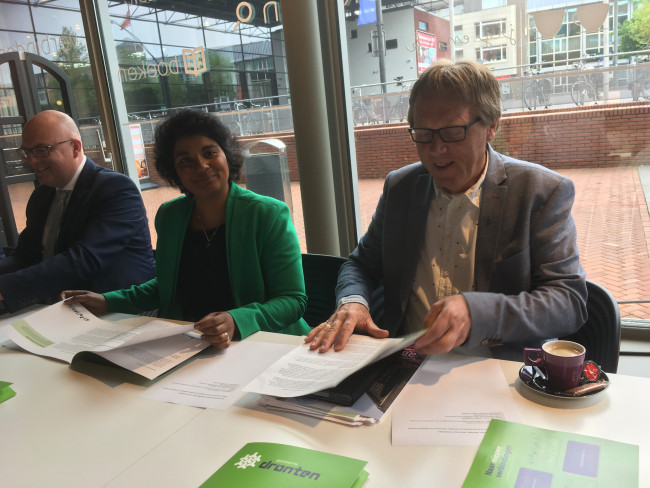 Jaap Oosterveld en Irene Korting worden de nieuwe wethouders in Dronten