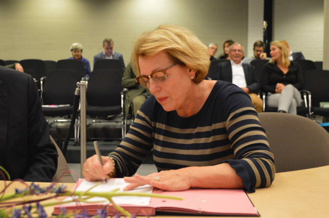 Burgemeester Ineke Bakker