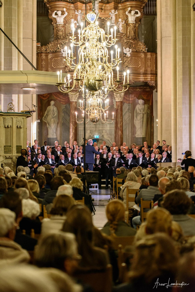 Kerst in de Bovenkerk met Mannenkoor Stereo