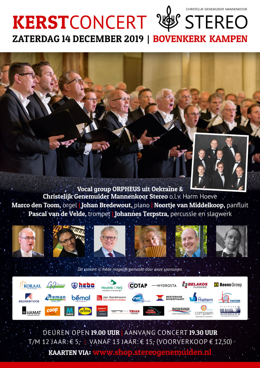 Kerstconcert met allure door Chr. Genemuider Mannenkoor Stereo!