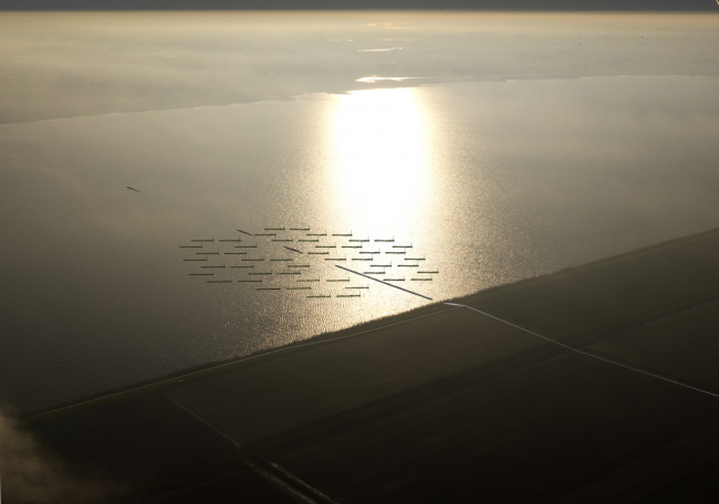 Pier en horizon