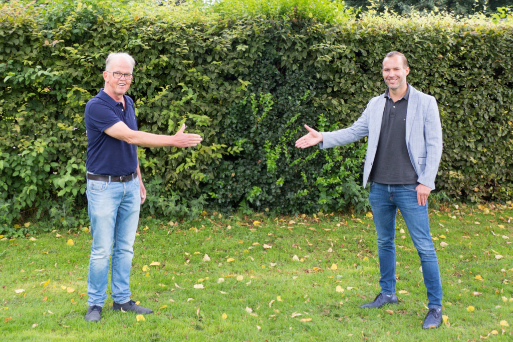 Triskellon van Wim Kooi uit Dronten in zee met uitzendbureau Werkplan