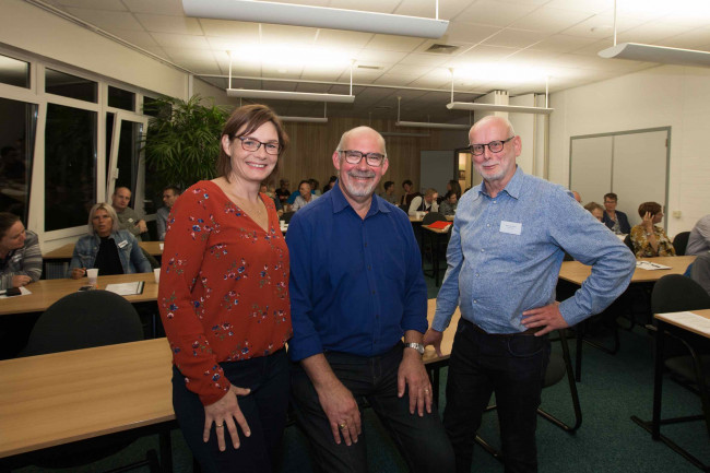 Adriëtte Felix-Topper, Jos van Bussel en Peter van Bussel.
