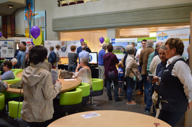 De gemeente presenteerde in mei de mogelijkheden tijdens een woonmarkt.