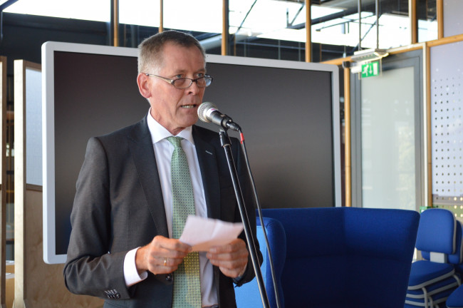 Bibliotheekdirecteur Jan Gommer.