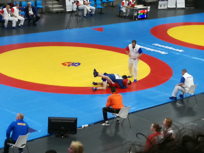 Daniel Wassenaar in actie