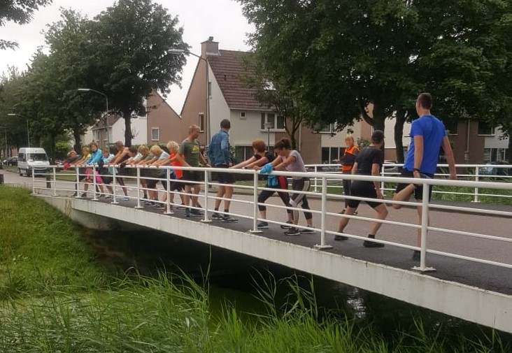 Loopgroep2000 sluit af met coopertest en ijsje