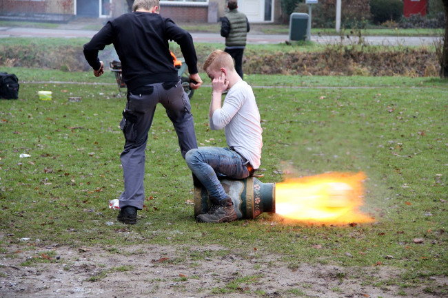 Melkbusschieten mag weer in Brunnepe