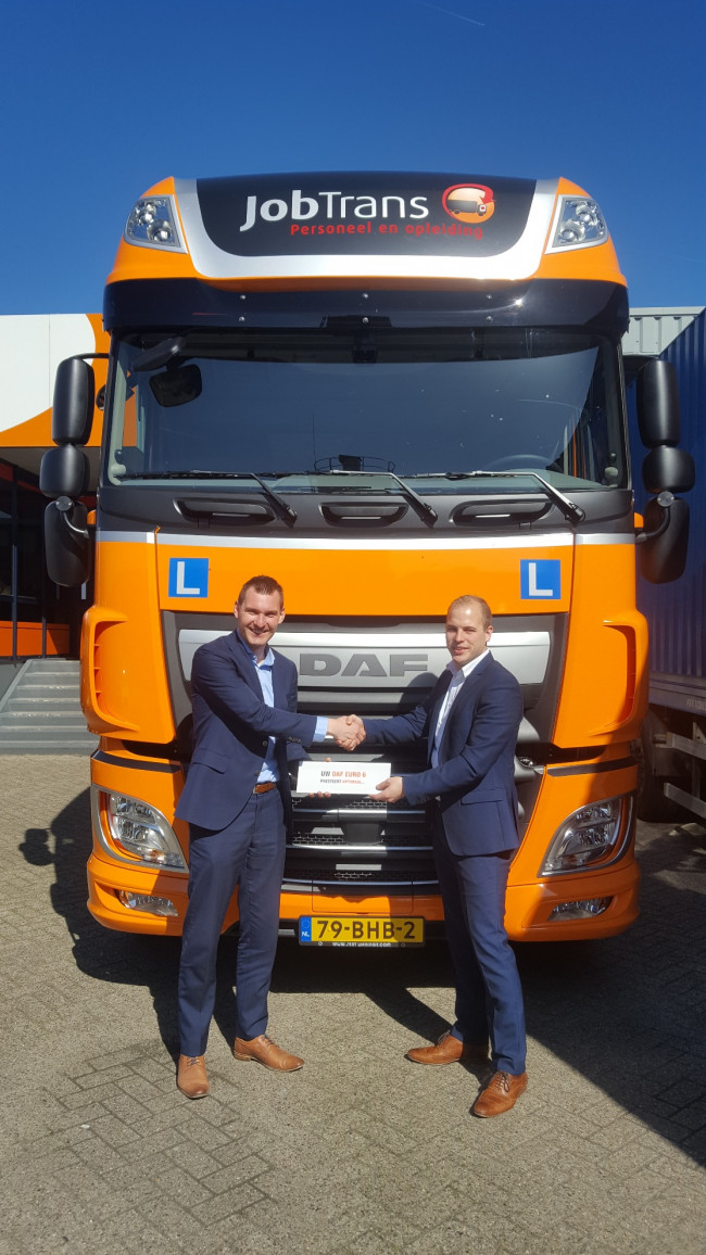 JobTrans officieel opleider voor DAF Nederland