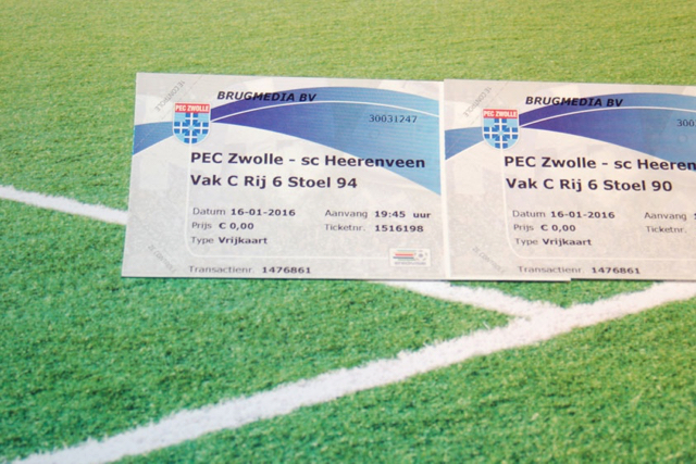 Met DeDrontenaar.nl naar PEC Zwolle - SC Heerenveen