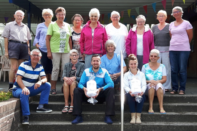 De banenzwemmers vormen een vaste groep gebruikers van De Alk.