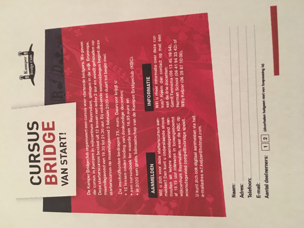 Cursus bridge
