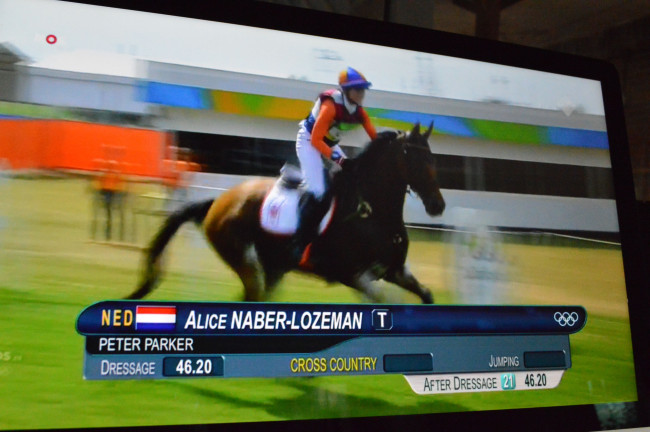 De NOS toonde gisteren beelden van Alice Naber-Lozeman.