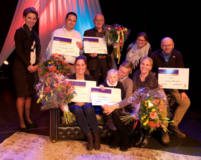 Rabobank IJsseldelta maakt vijf organisaties blij