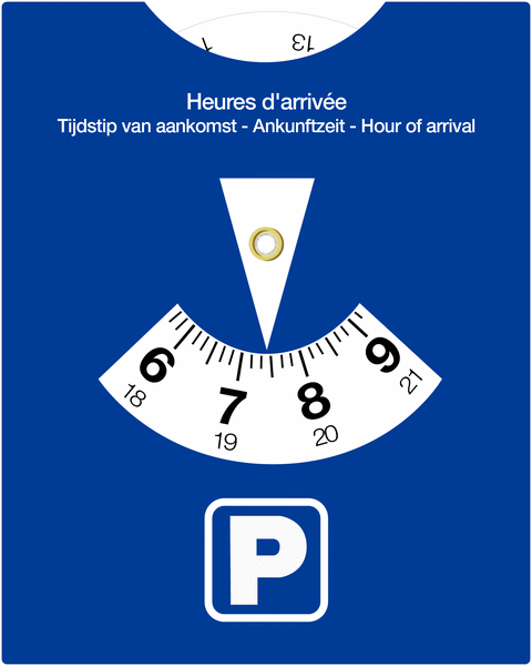 Parkeren in Ravelijn? Neem een parkeerschijf mee