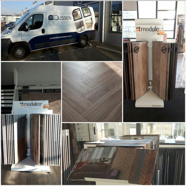Nieuwe Moduleo PVC design vloeren bij Van der Dussen interieur