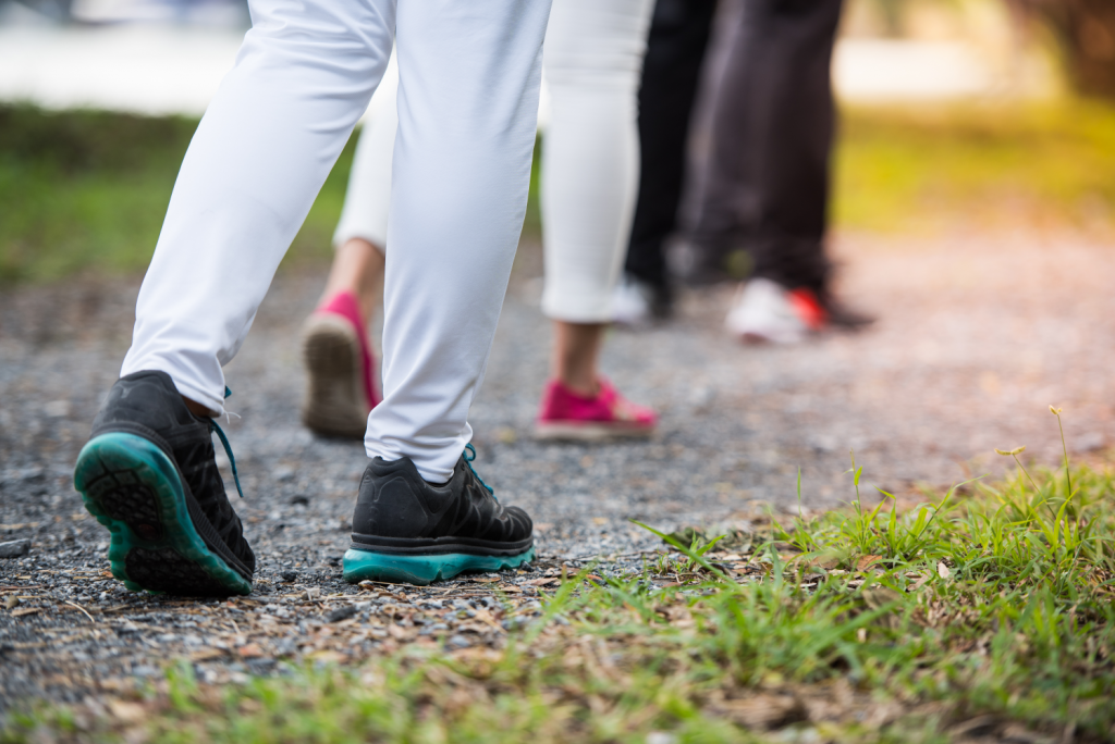 Mindful Walking: het nieuwe onthaasten
