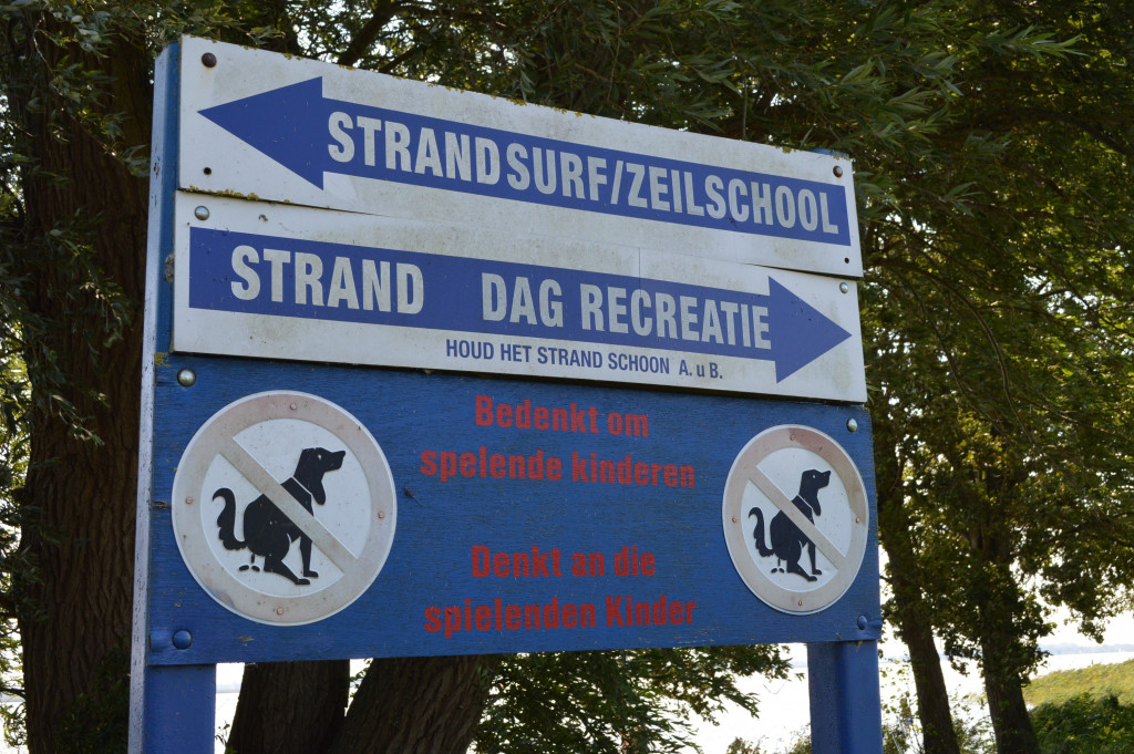 Jarenlang een surfschool aan het Boschbergstrand.
