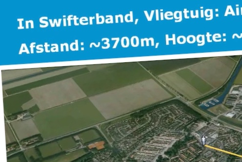 De Alderstafel schrijft Swifterbant met een d.