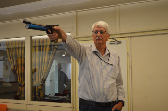 Voorzitter Jim van der Linden