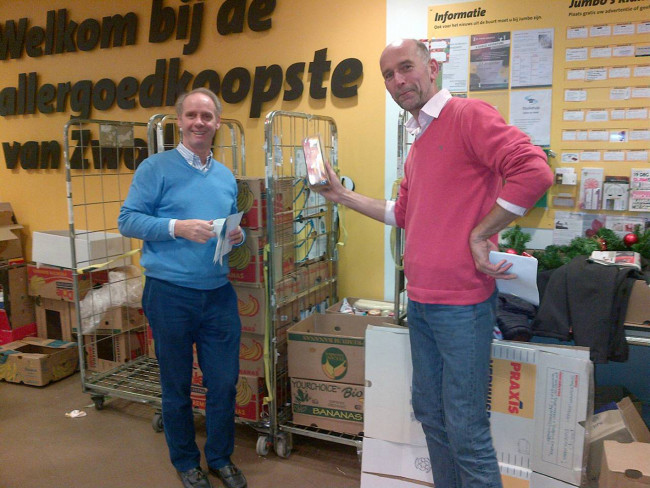 Inzamelingsactie bij Jumbo groot succes