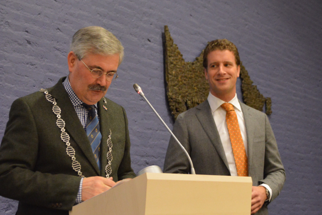 Aat de Jonge en Barry Hoogezand.