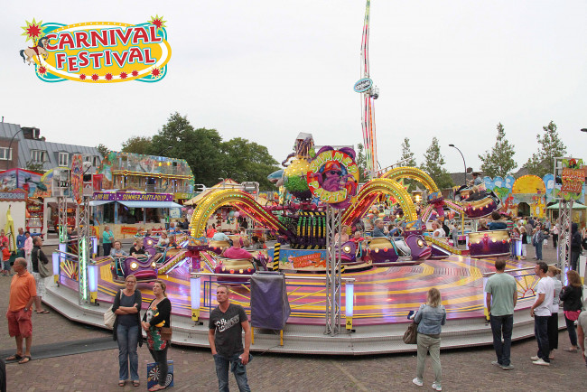 De Voorjaarskermis op de Turfmarkt wordt ‘Carnival Festival’