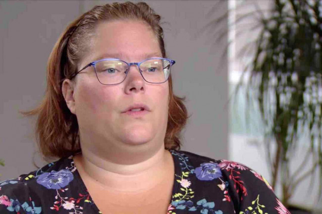 Joyce Eijk in het tv-programma Kassa.