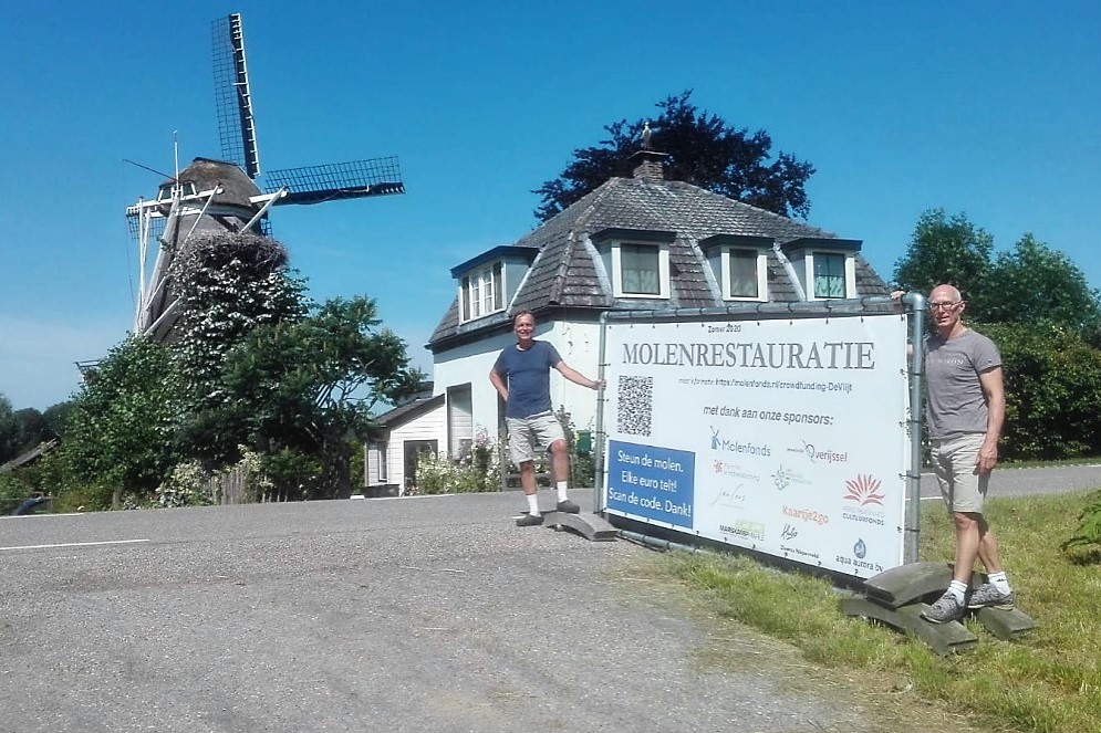 Molenrestauratie in Marle deze zomer van start