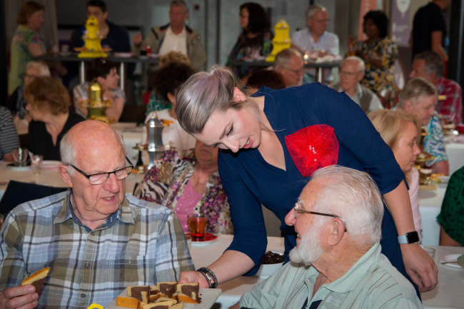 High tea Mantelkring in De Meerpaal. (archieffoto)