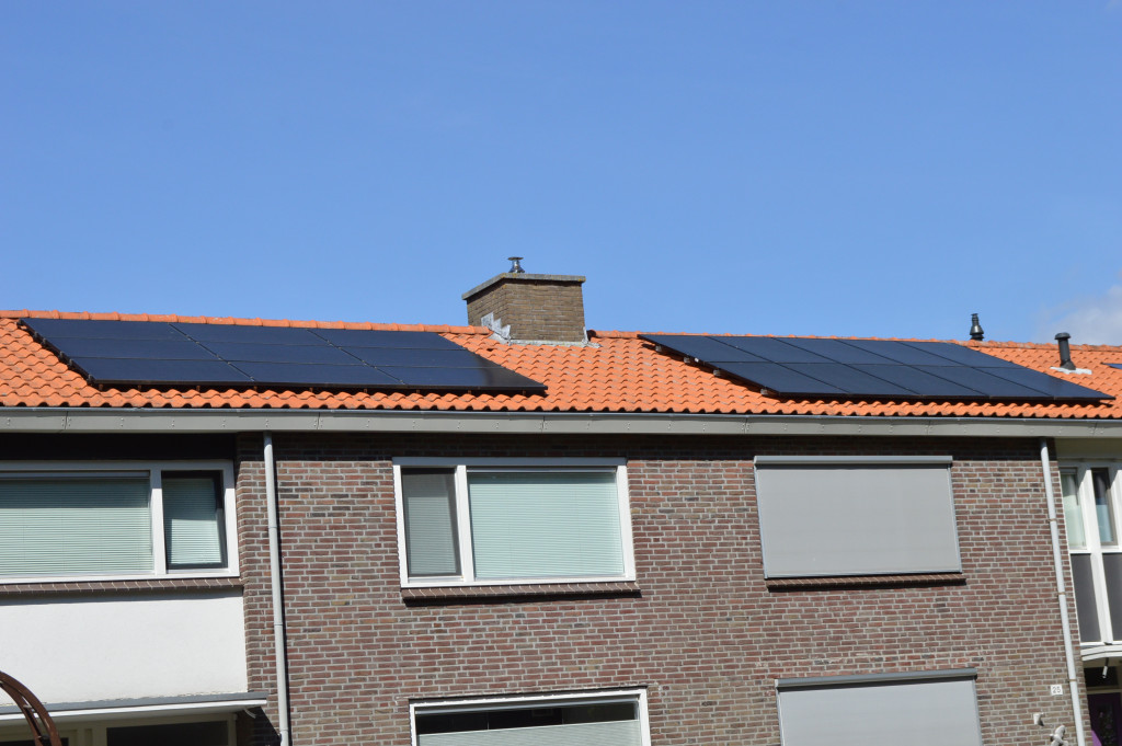 Zonnepanelen in Dronten.