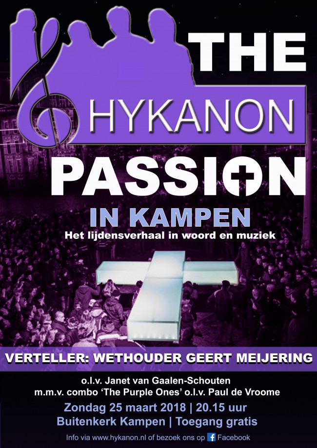 Hykanon zoekt zangers voor eigen versie ‘The Passion’ 