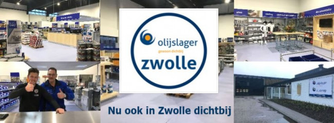 Olijslager Verf nu ook in Zwolle dichtbij!