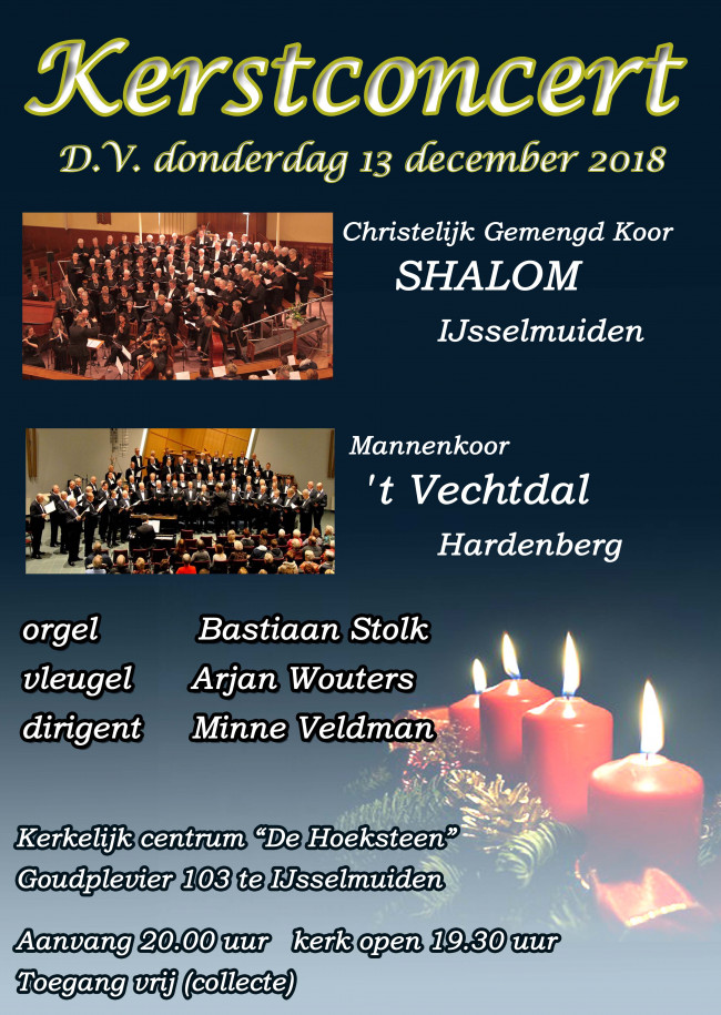Kerstconcert C.G.K. SHALOM