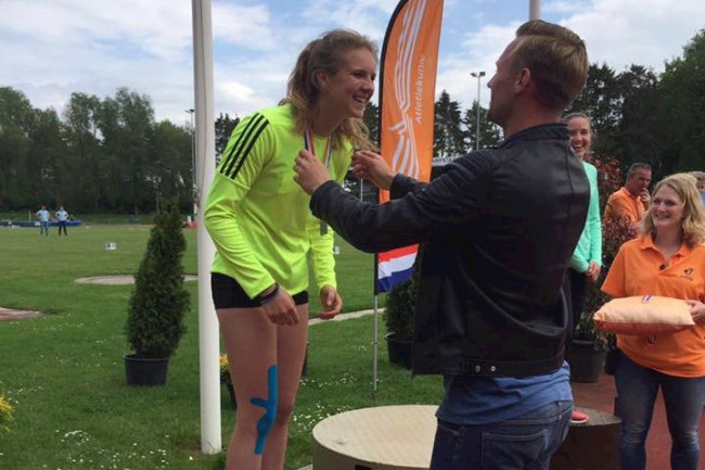 Nikki Boon wint zilver bij NK meerkamp voor meisjes junioren B