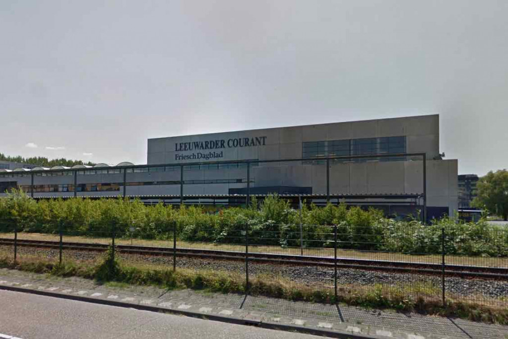 De vestiging van NDC Mediagroep in Leeuwarden.